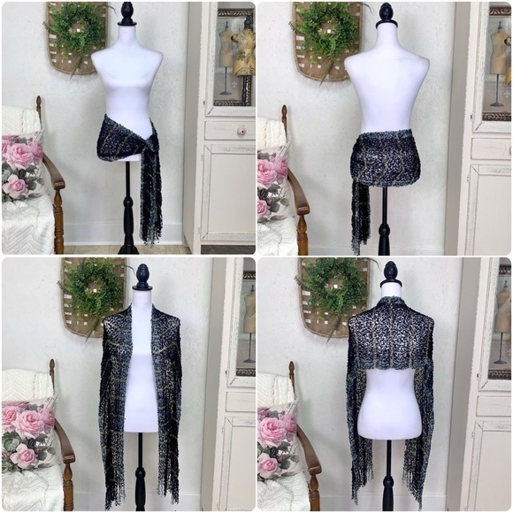 Vintage 90s Y2K Fairycore Grunge Bundle Of Scarves And Wraps - Picture 13 of 15